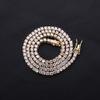 High-End Zircon Heart Necklace - European & American Style, 6mm Heart, Luxury INS Style