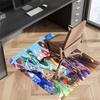 Genshin Impact characters9 Printed Absorbent Washable Carpet, Non-Slip Bathroom Mats, Kitchen Rugs, Yoga Mat,Living Room Entrance, Camping Picnic Rugs