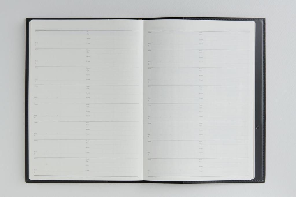 Takahashi Planner 2026 April Start A5 Weekly Desk Diary Casual 1 Black No.961