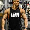Stilvolles ärmelloses Baumwoll-Trainings-Tanktop für Herren: Schweißableitend & Eng anliegend