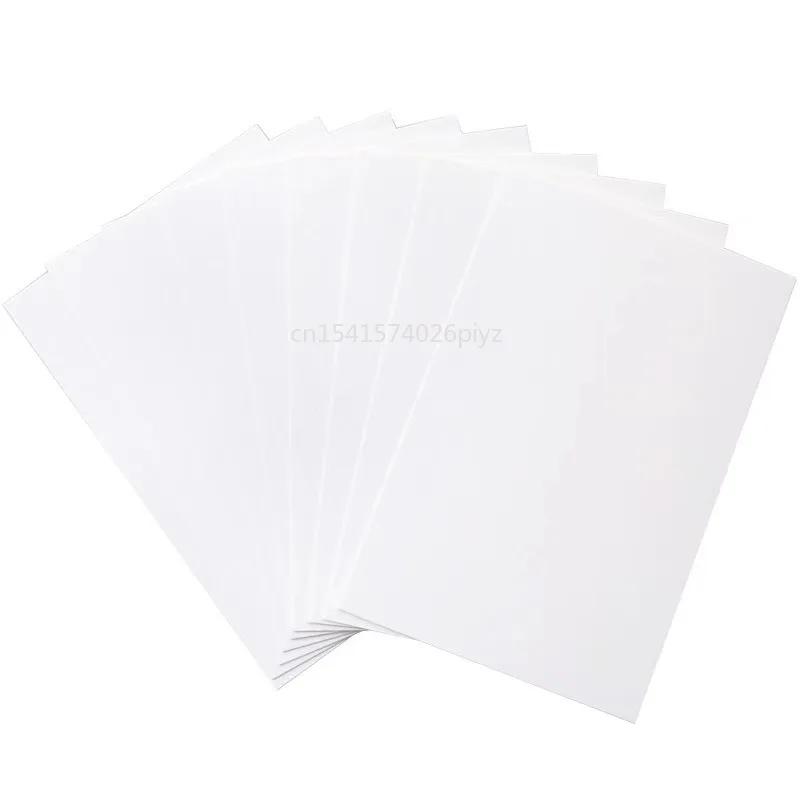 10pcs Blank Greeting Card Kraft Paper Postcard Vintage Blank Diy Hand Painted Graffiti Message Postcard Label Paper Tag Card