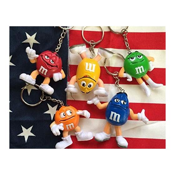 M&M s 3D Keychains - Set of 5 Colors