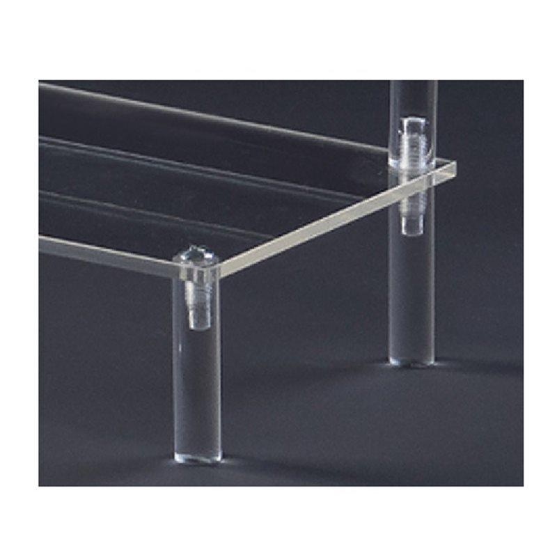 5X Acrylic Lifting Display Stand 3-Layer Perfume Tissue Display Stand Character Model Display Stand Dessert Rack