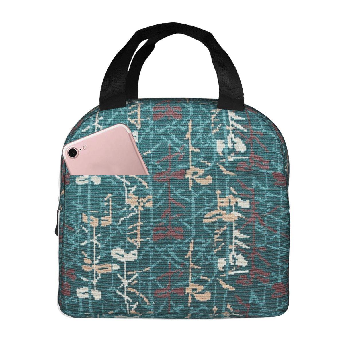 MCO Orlando International Airport Carpet Insulated Lunch Bag for Kids School Cooler Thermal Food Box Tote Lunch Boxes Container One Size