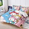 Hello Kitty 3D Children'S Bedding Set Duvet Cover Sets Comforte Suitable For Children And Adults Cute Printed Cartoon