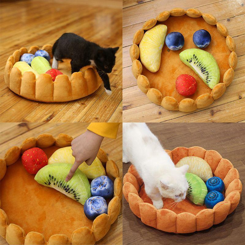 pie cat bed