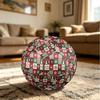 1pc Christmas Knit Size 5 Soccer Ball Professional Match Training Football Indoor &Outdoor Sports Ball Lightweight Durable M6517