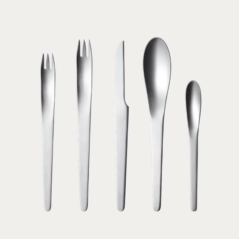 GEORG JENSEN Matte Stainless Steel Cutlery Set