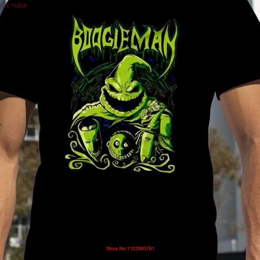 Oogie Boogieunisex Happy Halloween T Shirt New Size Xl Vintage Casual Homme Graphic Soft Stretched Breathable Slightly