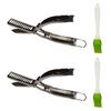 Rib Membrane Remover Stainless Steel Meat Trimmer Rib Membrane Stripping Tools Backyard Barbecue Accessory
