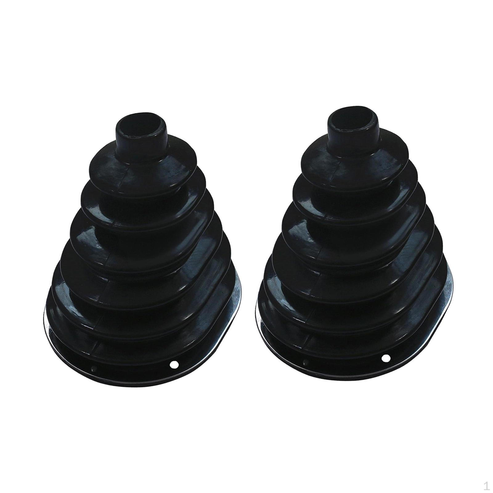 

2x Rubber Steering Cover 6532127 Dust High Flexibility Accessory Professional Replace Parts