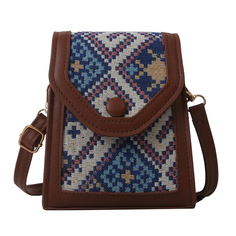 Chic Retro Women's Handbag Korean Style Vertical Phone Bag For Everyday Use