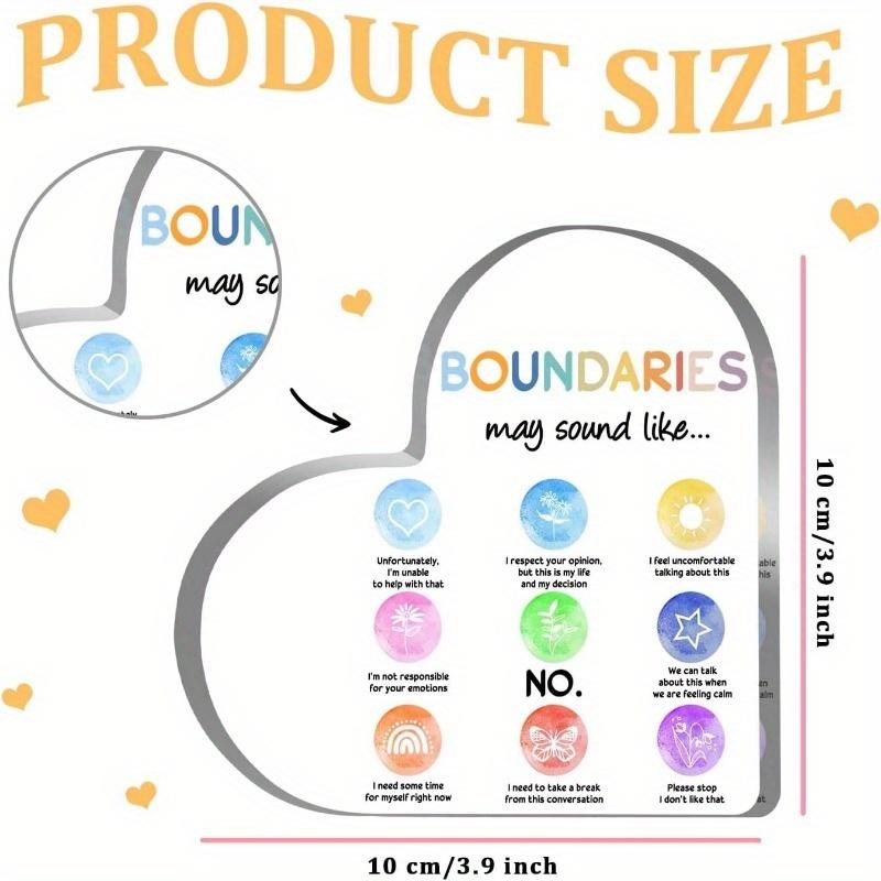 Growth Mindset Therapy Heart - Mental Health Gift for Counselors & Students