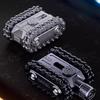 EDC Tank Ratchet Wheel Fidget Roller Magnetic Push Card Mechanical Gear Chain Rotating Pushing Plate Relieve Stress Relief Toy