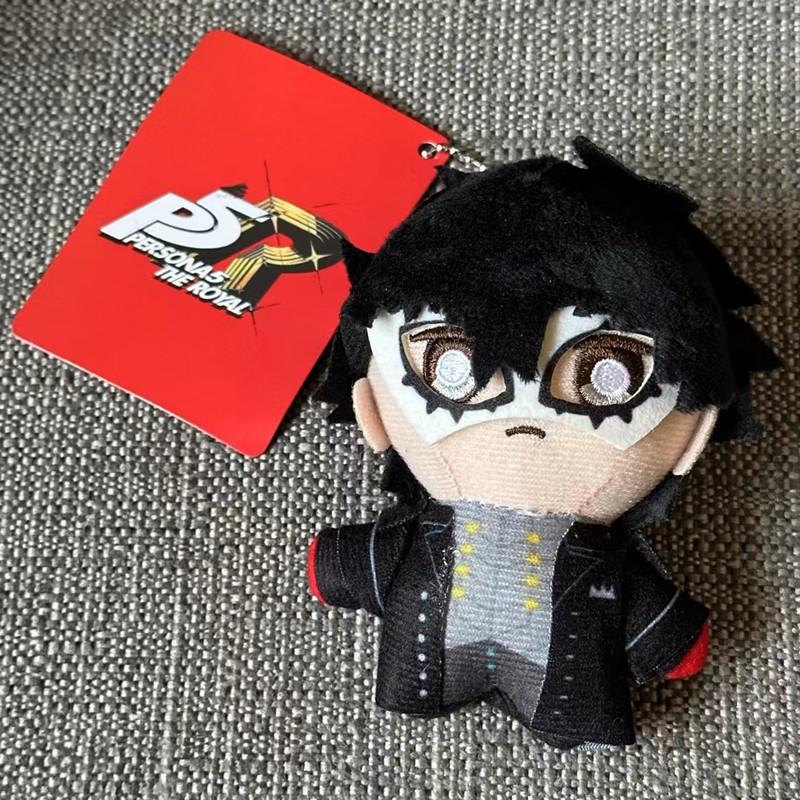 10CM Anime Yuuki Makoto Aegis Shiomi Kotone Gorou Akechi Joker Shiomi Kotone Cosplay Anime Plushie Pendant Kids Christmas Gifts