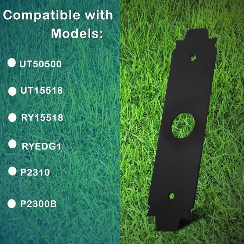 2 Divisions Professional Pruner Replacement Sharpeners 8x2 Foot Untarnished Global Suitable Grass Fringes