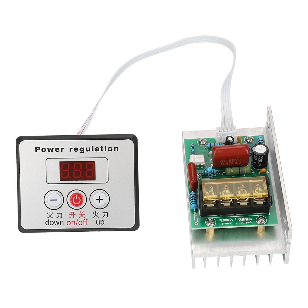 Electronic Regulator AC220V 8000W High Power SCR Speed Controller Control Motor