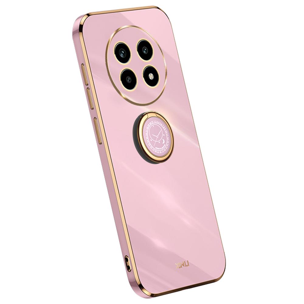 XINLI Für Realme 13 Pro 5G (Global)/13 Pro+ 5G (Global) Hülle Ring Ständer Galvanisierung TPU Handyhülle