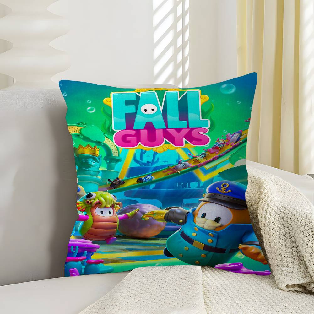 FFall GGuys Spiel Personalisierte Kissenstaubabdeckung Schlafzimmer Kinder Party Dekoration Kissenbezug Geburtstag Kinder Geschenk