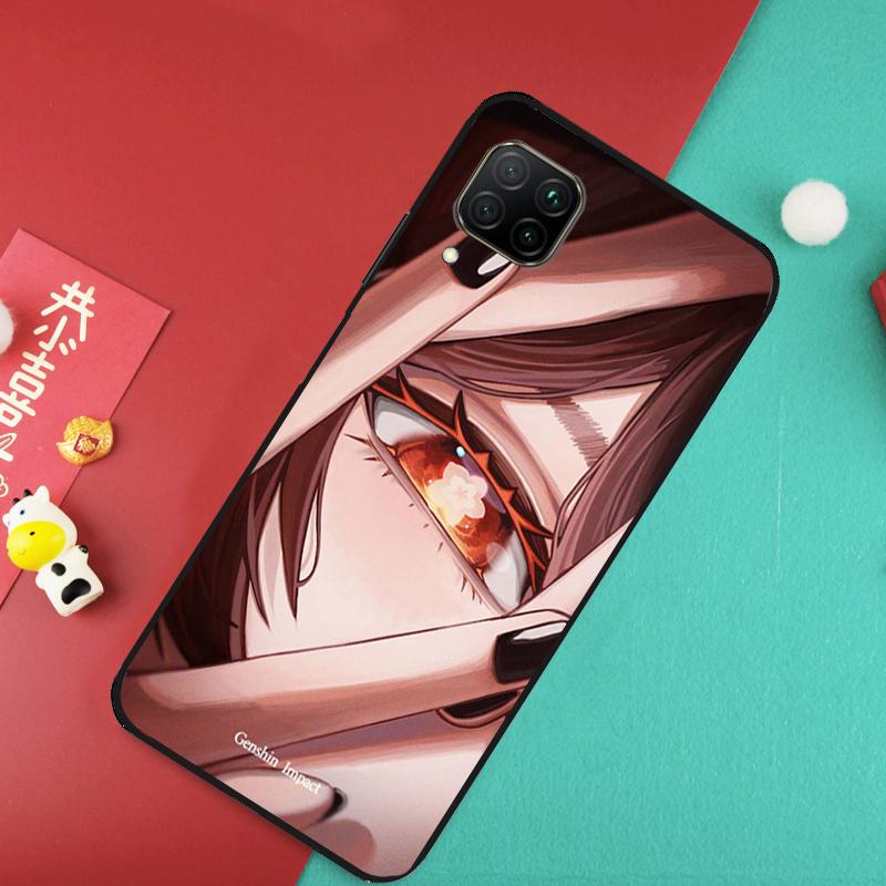 Genshin Impact Zhongli Hutao For Huawei Nova 9 10 SE 11 Pro 7i 8i 11i 12i Y73 Y72 Y61 Y91 Y90 Y70 Y60 P30 P40 Lite Case