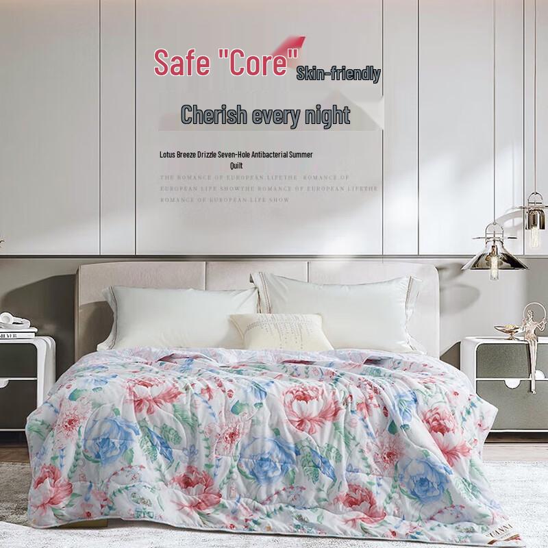 

Fu anna Antibacterial Seven-Hole Summer Quilt