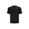 Under Armour Vent Graphic Logo Crew Neck T-Shirt Men Black 1365217-001