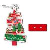 Stable Base Christmas Decor 2D Wooden Tabletop Ornaments, Xmas Tree Santa Lightweight Trees Snowman Sign with Stand, Holiday Party Decorations Favors
