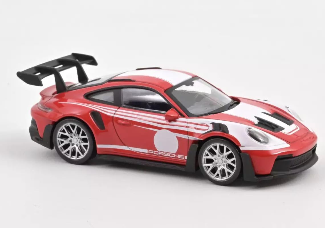 

Norev Porsche 911 992 GT3 RS 2022 NOREV JET CAR Мини-автомобиль 1/43 красный/белый [предмет] красный