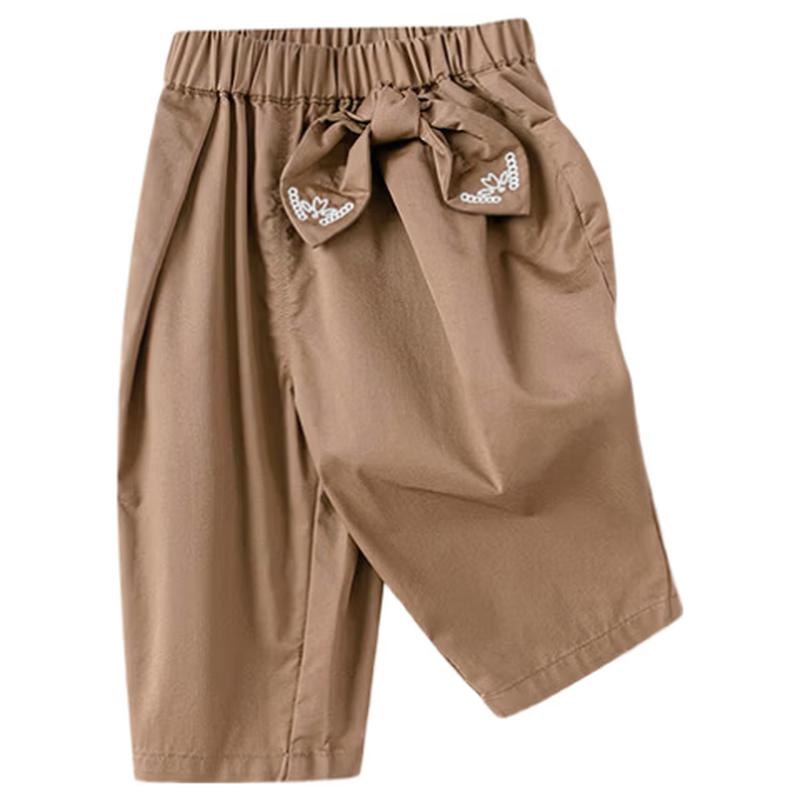 Balabala Girls  Loose Fit Summer Casual Pants 120