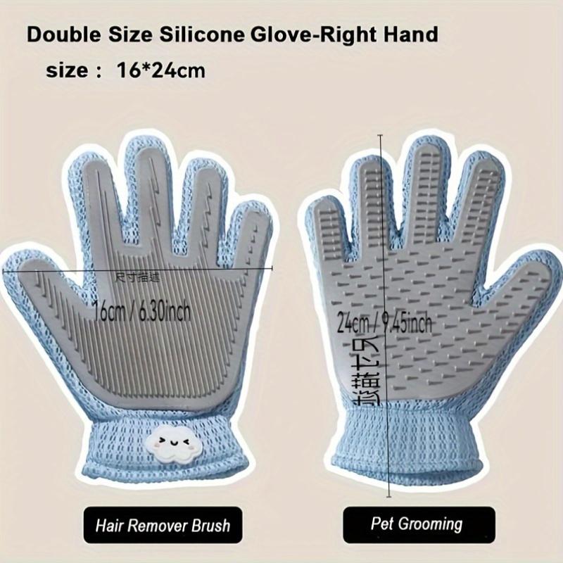 

Улучшите режим ухода за вашим питомцем с помощью наших перчаток с функцией щетки и массажа 1pc