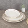 Kaibaiya Large Melamine Deep Soup Bowl & Stir-fry Plate - Imitation Porcelain Hotel Tableware
