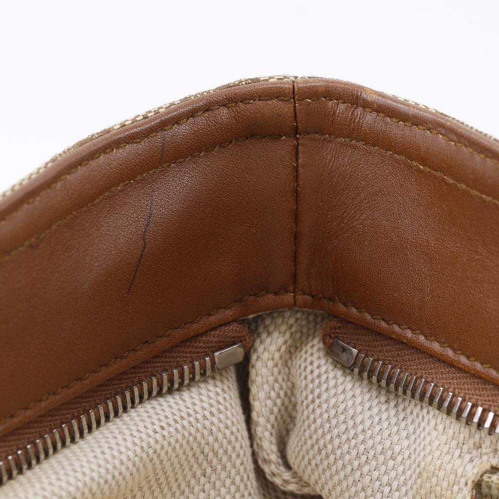 GUCCI Sherry line Tote Bag 308928 Brown GG canvas unisex Used