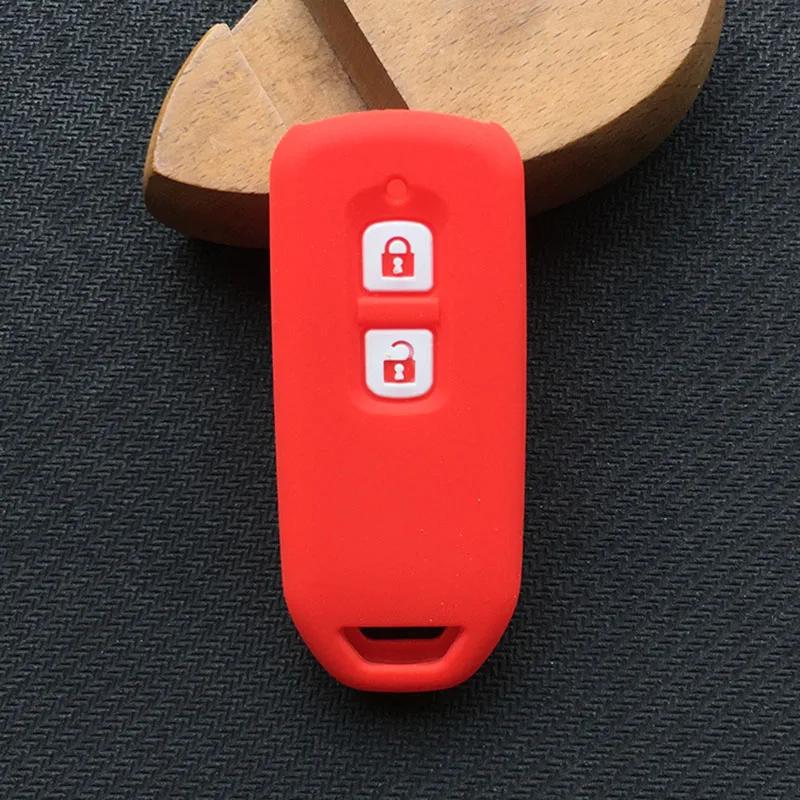 

Silica Gel motor motorcycle Key Case Cover for Honda N-BOX n-one N wagon N-WGN Plus 2 buttons Sliding Doors key красный