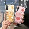 Full wrap Waterproof Phone Case For OPPO Realme X2/Realme XT/K5 Shockproof TPU Cute Card bag protective Card slot Cover