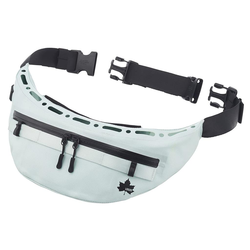 LOGOS Noden Twin Cool Body Air Conditioner, Light Gray, 81336733, Double Fan, Camping