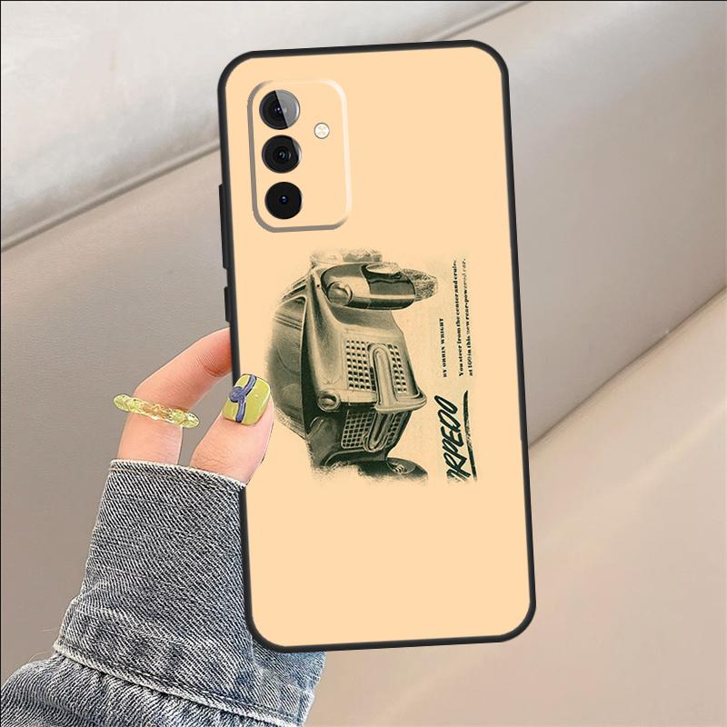 Cars Classic Retro Case For Samsung Galaxy A56 A16 A15 A22 A52 A32 A54 A14 A26 A36 A55 A35 A05 A06 A53 A33 A13