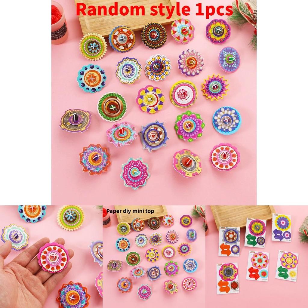 Diy Childrens 3d Puzzle Paper Gyroscope Art Craft Gift For Kids And School Rewards