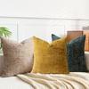 Textured Pillow Cover 18" x 18" Solid Color Throw Pillow Cover Decorative Pillow Case with Hidden Zipper for Couch Sofa Car Travel