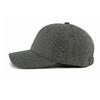 Autumn Winter Wool Cap Men Solid Color Baseball Cap Full Seal Warm Hat