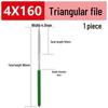 Nickel-Plated Diamond Files: Flat, Round, Square & Cylindrical
