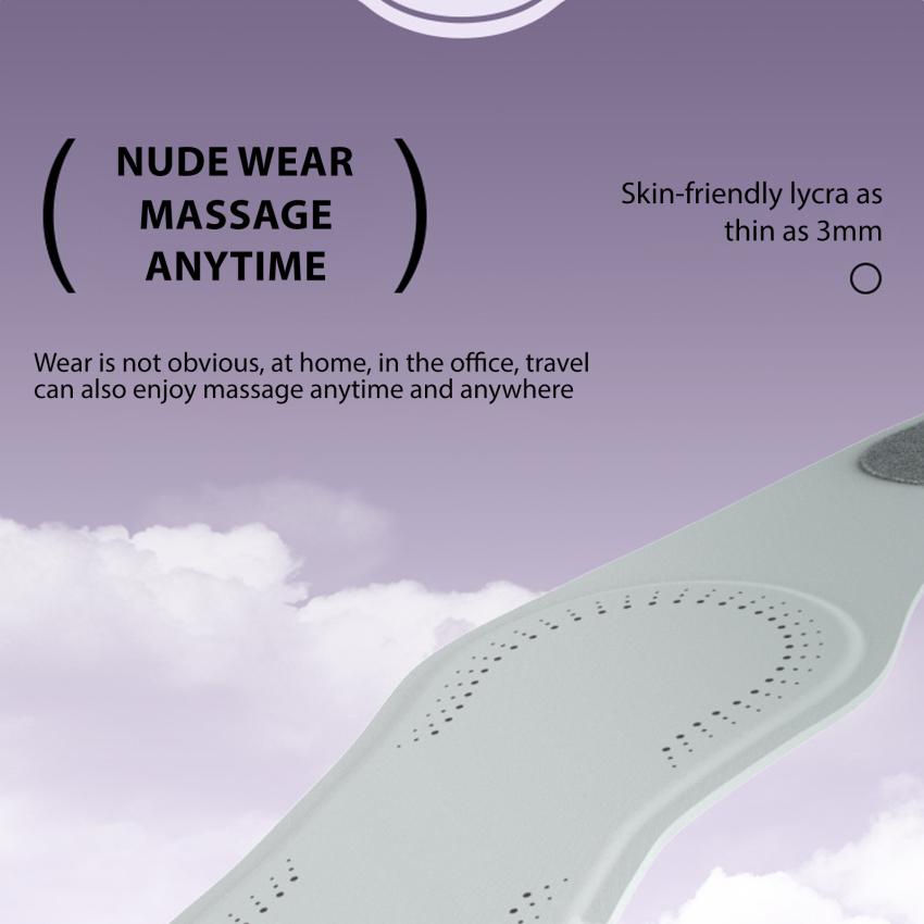 Waist Massager Intelligent Heating Pulse Waist Massager Abdominal Acid Swelling Ems Massage Belt