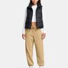 Under Armour Solid Color Comfortable Lightweight Warm Waterproof Breathable Vest Women Vest Black 1389184-001