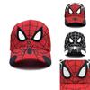 Spider Man Kids Cotton Baseball Cap With Embroidery Sun Hat For Outdoor Play And Sun Protection