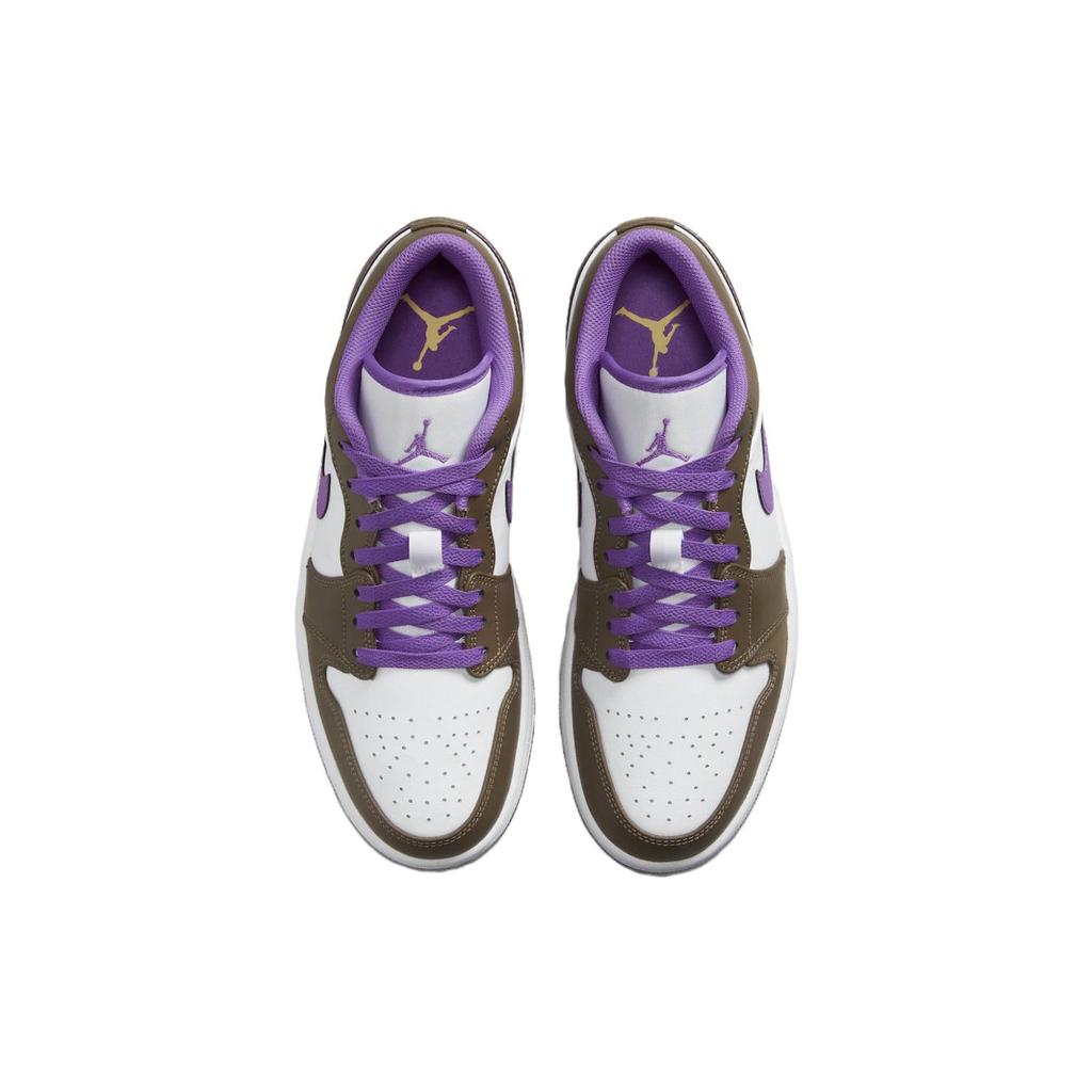 New JORDAN 1 Low Purple Mocha 553558-215