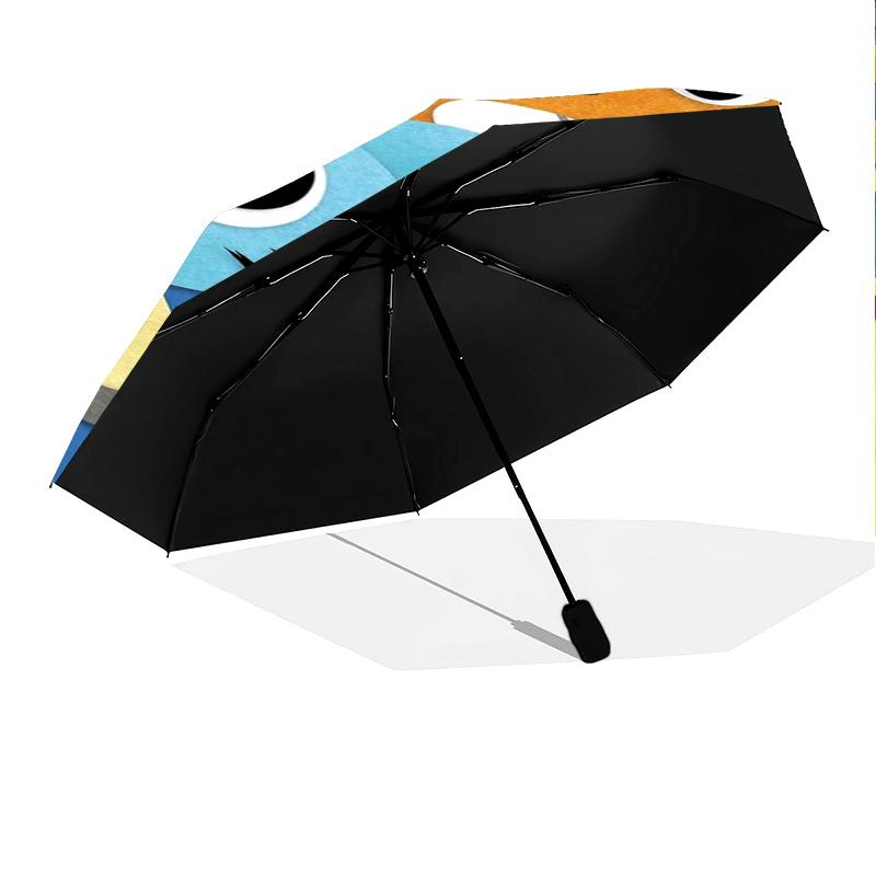 Gumball Darwin Adventure Automatic Umbrella - Suitable Travel Outdoor Portable Umbrella Birthday Gift Daily Essentials
