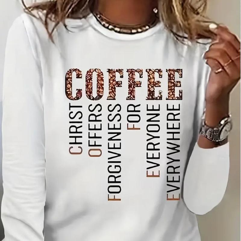 

Топы для женщин, футболка с 3D буквенным принтом, круглым вырезом и длинными рукавами, осенний повседневный тонкий пуловер, женский топ с длинными рукавами XS розовый