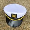 Fashion Embroidered Hat Captain Cap Sailor Cap Cap Adult Hat Navy Hat for Fancy Dress Unisex Polyester Cap for Outdoor Travel Yoga