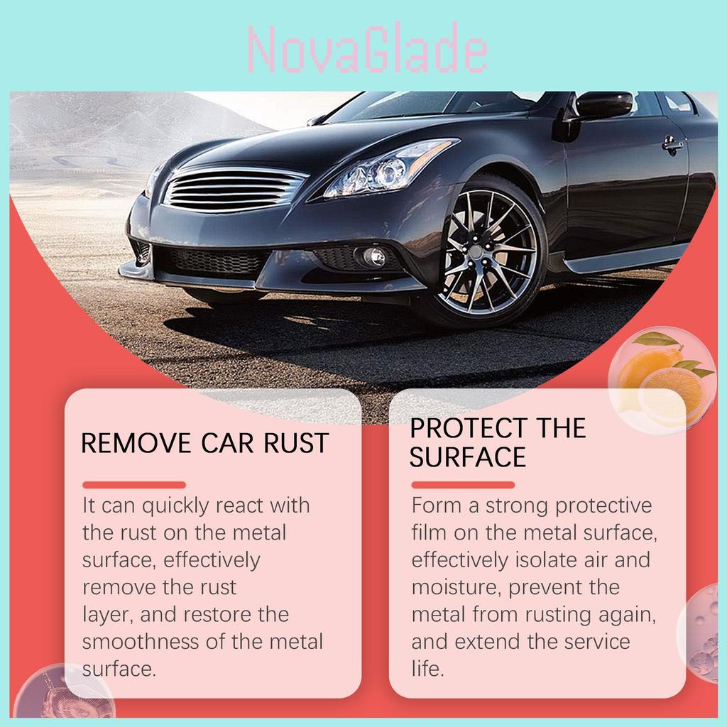 Rayhong Spray Anti-Rouille Automobile Puissant Nettoyage et Polissage de Peinture de Voiture Solution