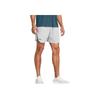 Under Armour Logo Color Block Comfortable Woven Casual Shorts Men Shorts Downpour-Gray 1362289-014