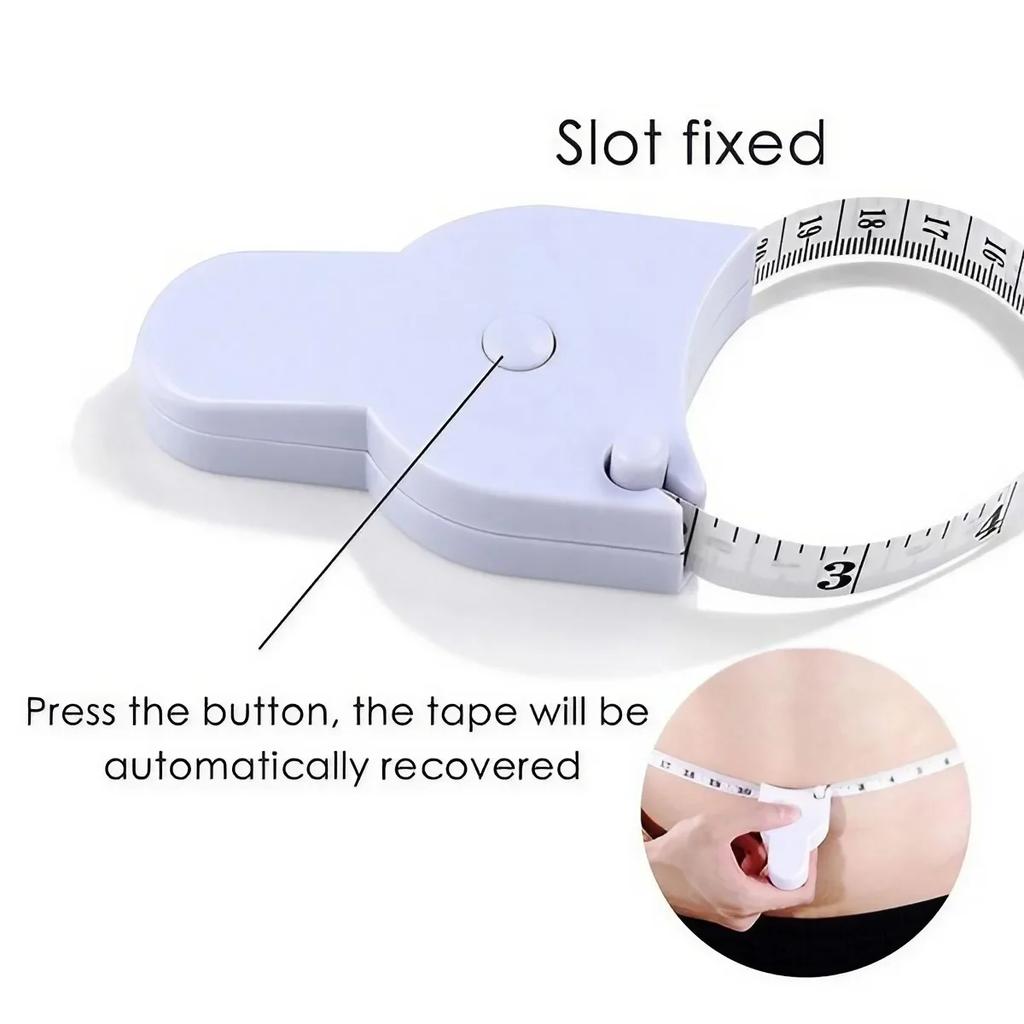 Telescopic Measuring Tape Automatic Body Meter Ruler Sewing Tools Accurate Centimeter Tape for Crafting Tailoring DIY Projects